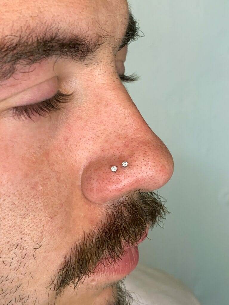 A man named Steve with a nose piercing.